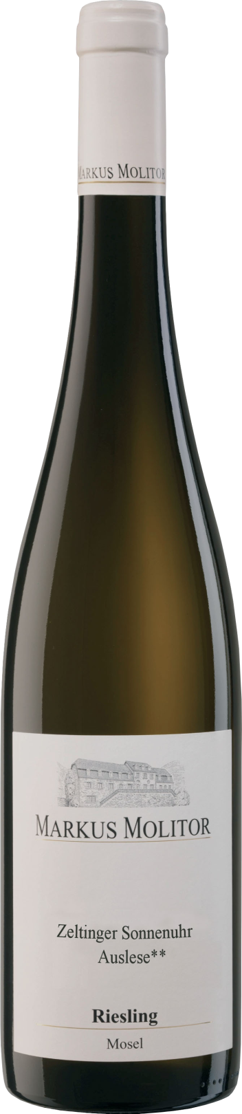 Zeltinger Sonnenuhr Riesling Auslese ** trocken Mosel Prädikatswein 2017