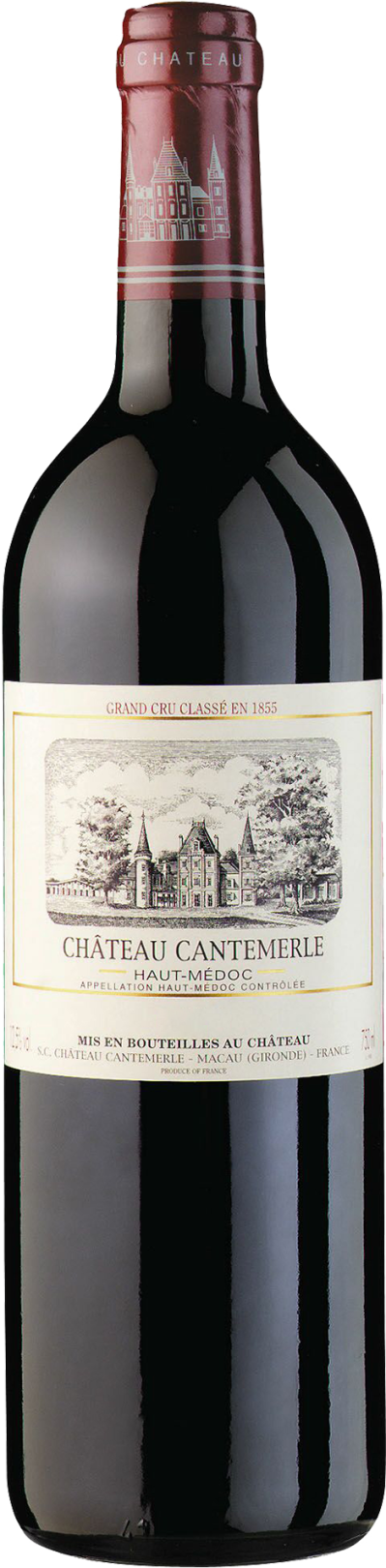 Château Cantemerle Haut-Médoc 5ème Gr. Cru Cl. AOC 2016 Château Cantemerle Haut-Médoc 5ème Gr. Cru Cl. AOC 2016