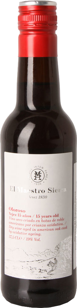 El Maestro Sierra Oloroso 15 years - Halbflasche Jerez-Xérès-Sherry DO