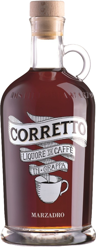 Marzadro Corretto Liquore di Caffè in Grappa